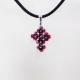 Small Cross - Trisha-Black Suedine - 1